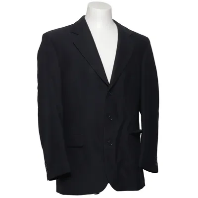 Blazer (Noir) de Magni Coton, Polyester, Viscose, Laine