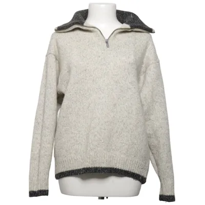 Sweater (Beige, Gray) from North Brook Nylon, Wool