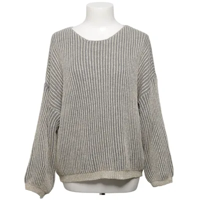 Trui (Grijs, Goud) van Marta Acryl, Metallvezel, Viscose