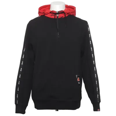 Sweat à capuche (Noir, Rouge) de Ellesse Coton, Élasthane, Polyamide