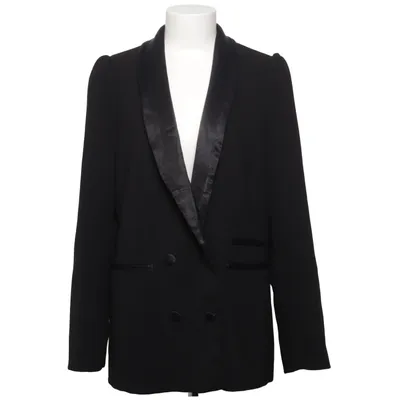 Blazer (Black) from Trf Outerwear Polyester