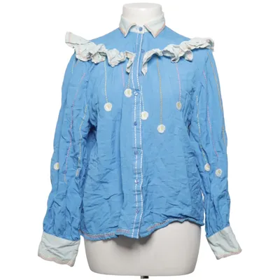 Bluse (Blå, Flerfarvet) fra Helmstedt Linned, Viscose