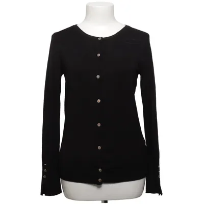 Cardigan (Noir) de Zara Knit Élasthane, Polyamide, Viscose