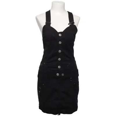 Robe salopette (Noir) de Brooker Coton, Élasthane