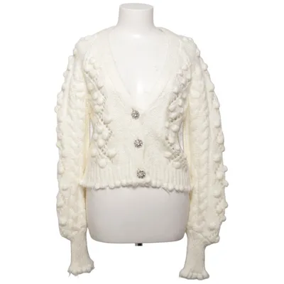 Kofta (Vit) från Dilvin Knit Akryl, Mohair, Polyester, Ull