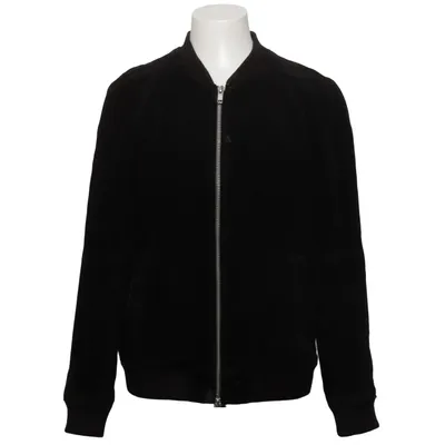 Bomber jacket (Black) from King x Jofama Leather, Polyester
