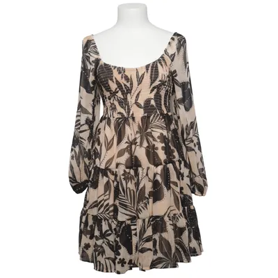Robe (Beige, Noir) de Patrons of Peace Polyester