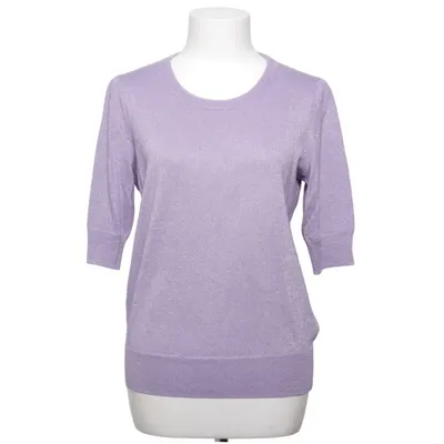 Haut (Violet) de Set Coton, Fibre métallique, Polyester, Viscose