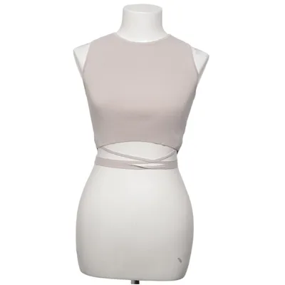 Crop top (Beige) fra LeGer by Lena Gercke Polyamid, Viscose