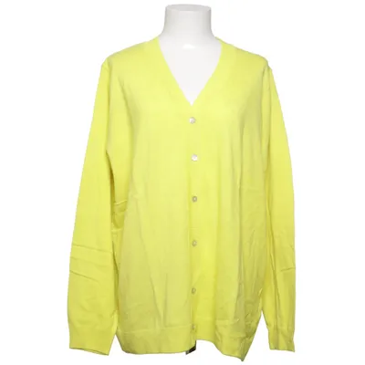Kofta (Gul) från Ulla Popken Akryl, Polyester, Viskos, Ull