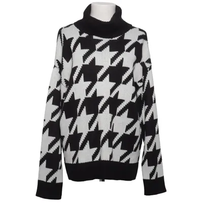 Pul à col roulé (Noir, Blanc) de FB Sister Knitwear Acrylique