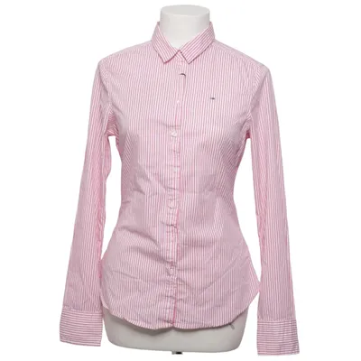 Skjorte (Pink, Hvid) fra Tommy Hilfiger Denim Bomuld, Elastan, Polyester