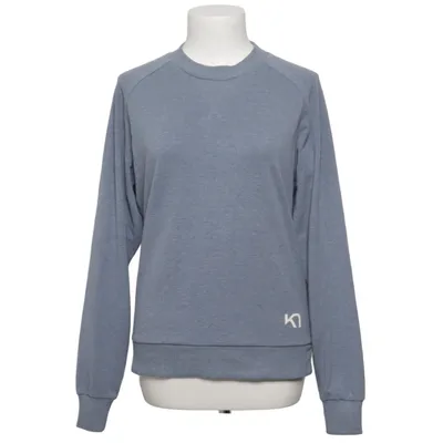 Sweatshirt (Blauw) van Kari Traa Katoen, Elastaan, Polyester