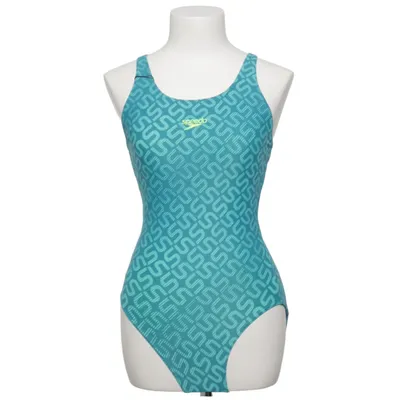Badedragt (Blå, Gul) fra Speedo Elastan, Polyamid, Polyester