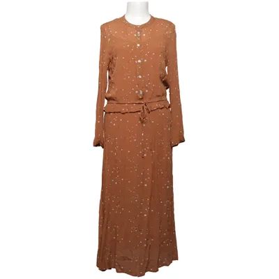 Maxikleid (Braun) von Rue de Femme Elasthan, Viskose