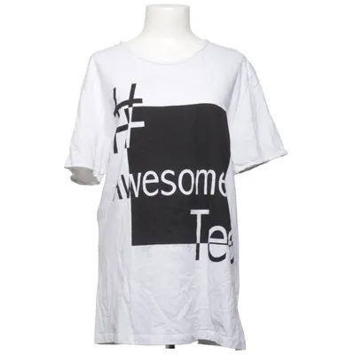 T-shirt (Wit, Zwart) van Denim Day Katoen