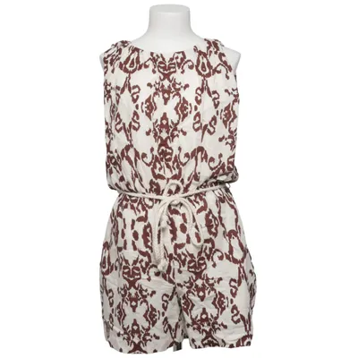 Jumpsuit (Wit, Bruin) van Peppercorn