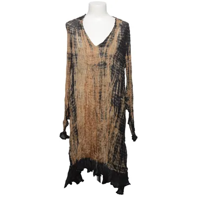 Robe de plage (Noir, Marron) de Agencies Turquoise Soie