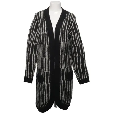 Cardigan (Sort, Hvid) fra Just Female Akryl, Mohair, Polyamid, Uld