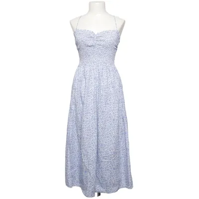 Maxi dress (Blue, White) from H&M Cotton
