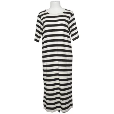 Maxi jurk (Zwart, Wit) van Kaffe Elastaan, Polyester, Viscose