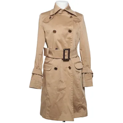 Trenchcoat (Beige) van Atos Lombardini Katoen, Elastaan