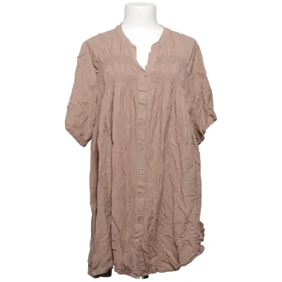 Top (Beige) van Isolde Katoen, Linnen, Viscose