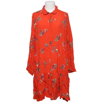 Dress (Red, Multicolored) from Boii Viscose