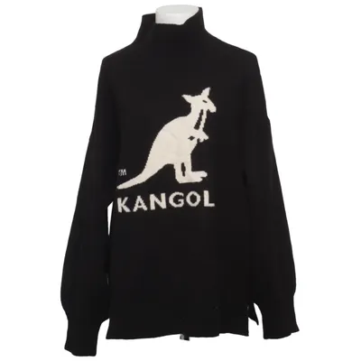 Pul à col roulé (Noir) de Kangol x H&M Acrylique, Élasthane, Polyamide, Polyester, Laine