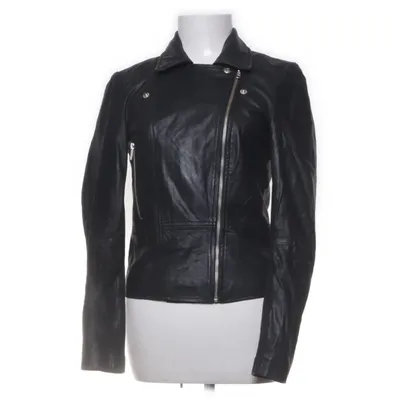 Bikerjacka (Svart) från YAS Skinn, Polyester