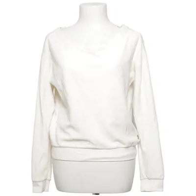 Collegetröja (Vit) från Juicy Couture Bomull, Polyester