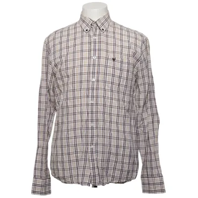 Buttondown-skjorta (Beige, Brun, Vit) från Caramelo Bomull, Linne