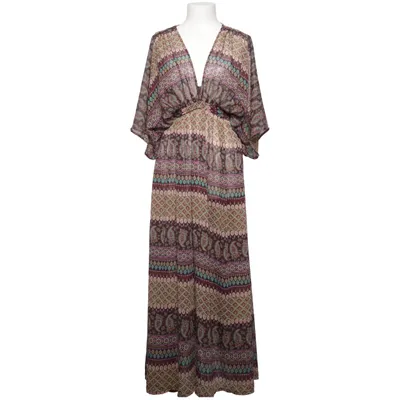 Långklänning (Brun, Flerfärgad) från FAV Polyester