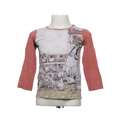 T-shirt à manches longues (Rose, Blanc, Multicolore) de Pettson och Findus Coton