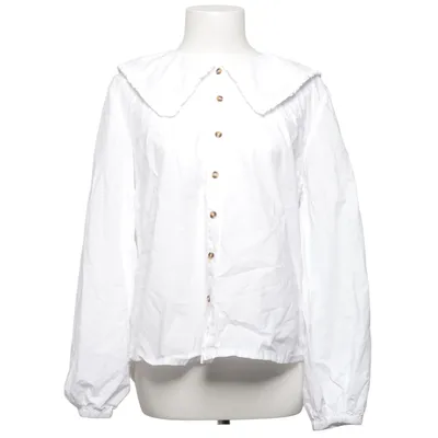 Blus (Ease Frill Shirt) från Just Female Ekologisk bomull