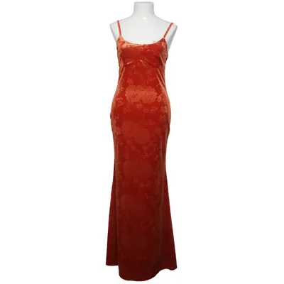 Maxikjole (Orange) fra Cider Elastan, Polyester