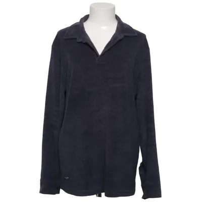 Henley Shirt (Blau) von Robbie Moor Baumwolle, Polyester