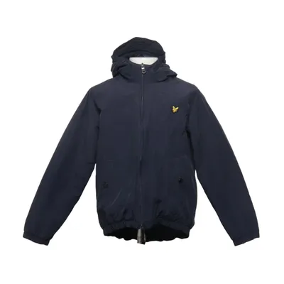 Jakke (Blå) fra Lyle & Scott Junior Bomuld, Polyamid, Polyester