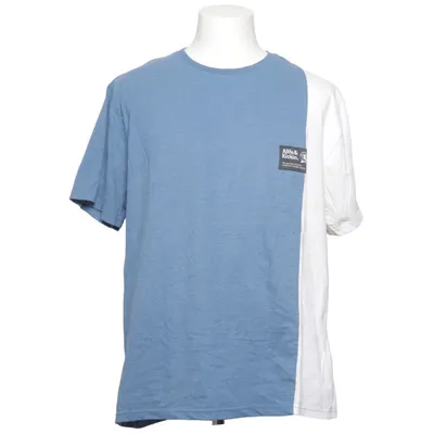 T-shirt (Bleu, Blanc) de Alife & kickin Coton biologique, Polyester