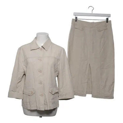 Skirt suit (Beige) from La Strada Linen, Lyocell