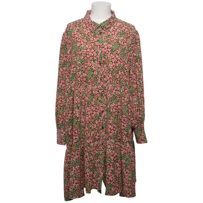 Shirt dress (Pink, Multicolored) from Monki Elastane, Polyester