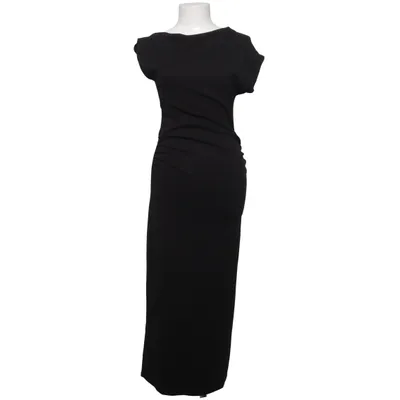 Maxi dress (Black) from Mango Cotton, Elastane, Modal