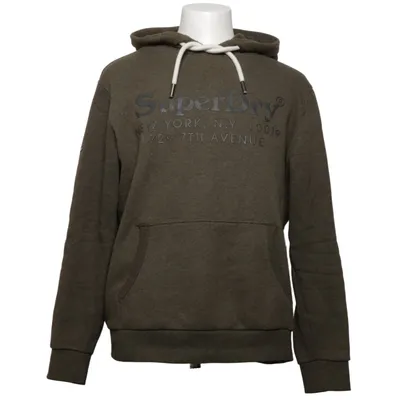 Sweat à capuche (Vert) de Superdry Coton, Polyester
