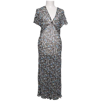 Strandjurk (Zwart, Blauw, Beige) van Anna Sui Zijde