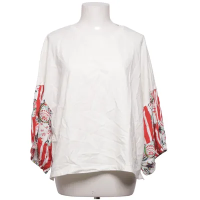 Top (Hvid, Rød, Flerfarvet) fra Crep Viscose