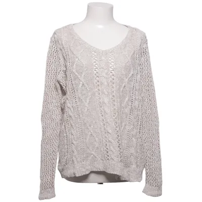 Sweater (Beige) from Abercrombie & Fitch Acrylic, Cotton