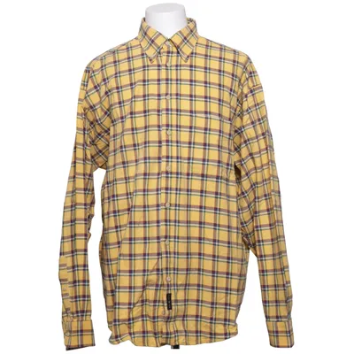 Flannel skjorte (Gul, Flerfarvet) fra GANT