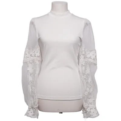 Blouse (White) from Jolio & Co Elastane, Polyester