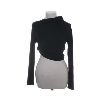 Crop top (Black) from The Frankie Shop Elastane, Polyester, Viscose