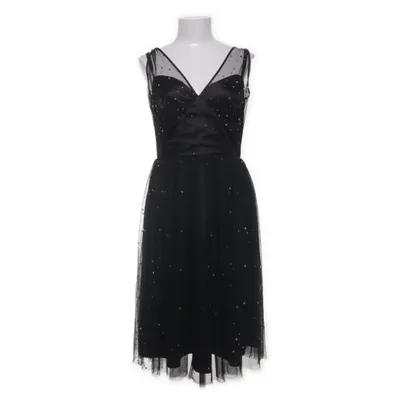 Klänning (Svart, Guldfärgad) från Hell Bunny Elastan, Polyester